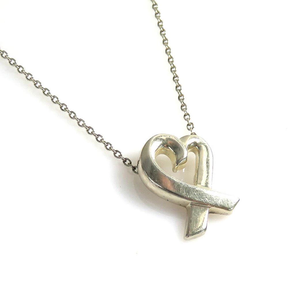 Tiffany Co Loving Heart Necklace Sterling Silver